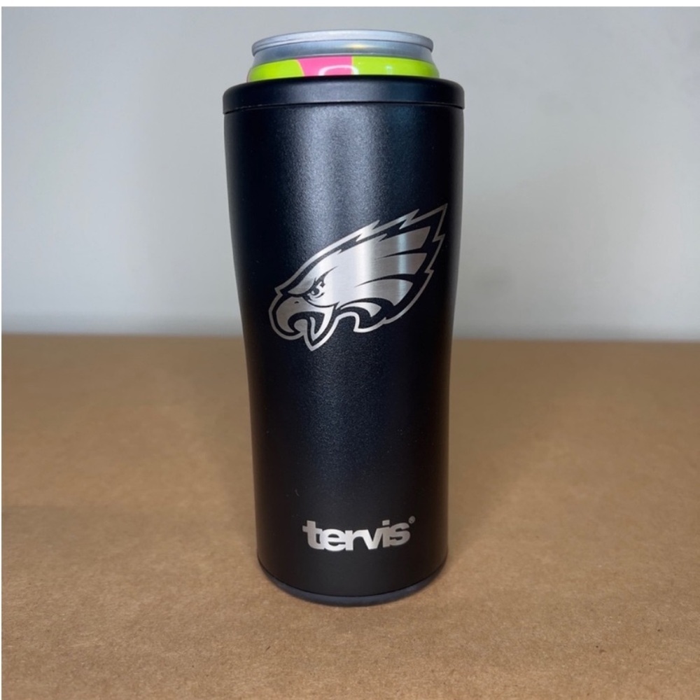NFL Philadelphia Eagles Tervis Slim Can Cooler, 12 Oz. - Picture 2 of 11